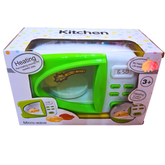 Mini Microwave Kitchen Toy for Kids – Realistic Pretend Play with Lights & Sounds – Ages 3+